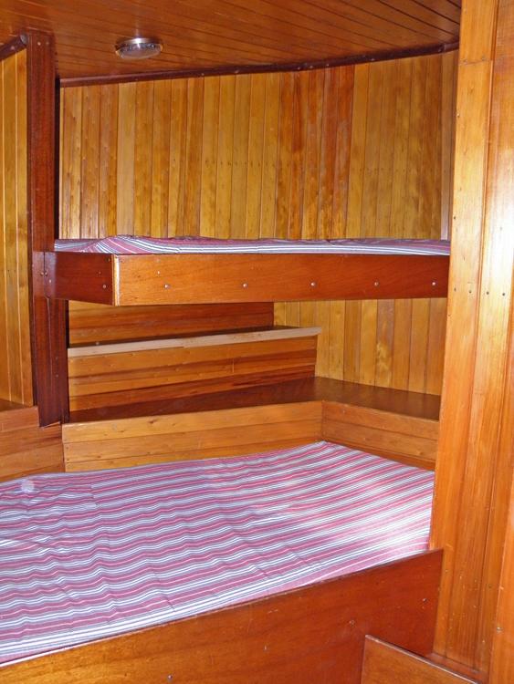 Fore ship, Accommodation